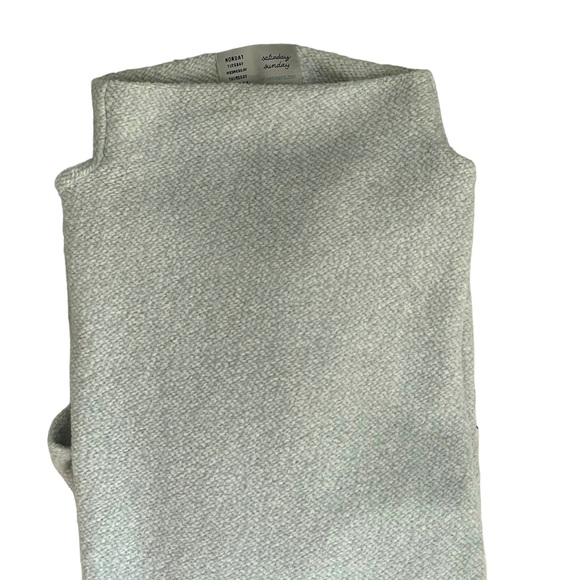 Anthropologie mock neck mint lounge top size small - Picture 3 of 8